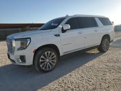 GMC salvage cars for sale: 2021 GMC Yukon XL Denali