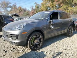 Porsche salvage cars for sale: 2015 Porsche Cayenne SE Hybrid