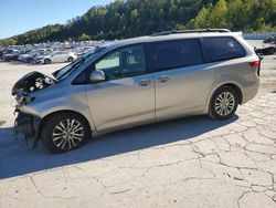 Toyota salvage cars for sale: 2017 Toyota Sienna XLE