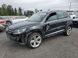 Volkswagen salvage cars for sale: 2016 Volkswagen Tiguan S