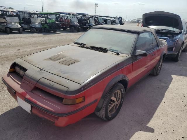 1986 Pontiac Sunbird GT