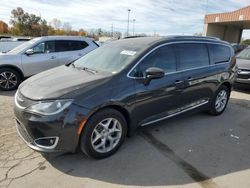 Chrysler salvage cars for sale: 2017 Chrysler Pacifica Touring L Plus