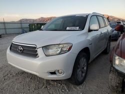 Toyota Highlander salvage cars for sale: 2009 Toyota Highlander Hybrid Limited