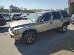 Salvage cars for sale from Copart Fort Wayne, IN: 2003 Dodge Durango SLT