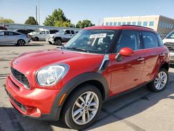 Mini Cooper salvage cars for sale: 2014 Mini Cooper S Countryman