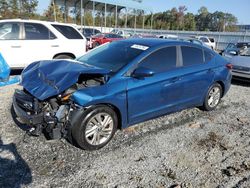 Hyundai salvage cars for sale: 2019 Hyundai Elantra SEL