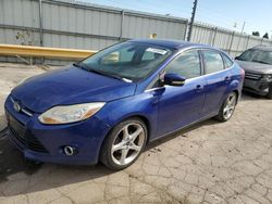 Salvage cars for sale from Copart Dyer, IN: 2012 Ford Focus Titanium