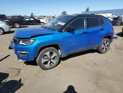 Vehiculos salvage en venta de Copart Woodhaven, MI: 2018 Jeep Compass Latitude