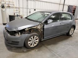 Volkswagen Golf salvage cars for sale: 2015 Volkswagen Golf TDI