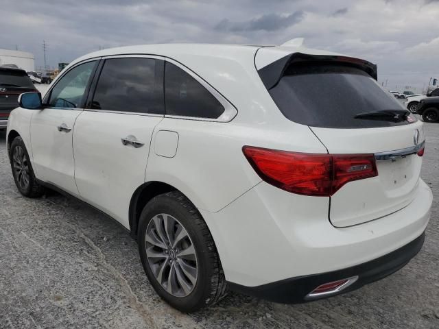 2016 Acura MDX Technology