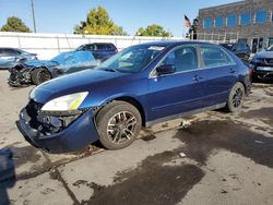 Honda Accord lx Vehiculos salvage en venta: 2005 Honda Accord LX