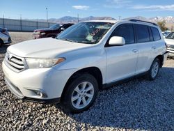 Toyota Highlander salvage cars for sale: 2013 Toyota Highlander Base