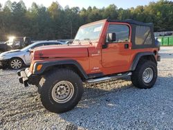 Salvage cars for sale from Copart Gainesville, GA: 2005 Jeep Wrangler / TJ Sport