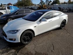 Salvage cars for sale from Copart Woodburn, OR: 2013 Tesla Model S