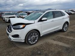 Ford Edge salvage cars for sale: 2021 Ford Edge Titanium