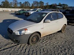 Hyundai Accent salvage cars for sale: 2010 Hyundai Accent Blue