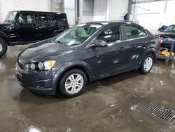 Chevrolet Sonic salvage cars for sale: 2015 Chevrolet Sonic LT