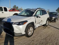 Toyota Corolla cr salvage cars for sale: 2022 Toyota Corolla Cross LE