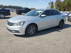 Volkswagen Passat salvage cars for sale: 2016 Volkswagen Passat S