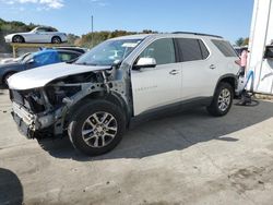 Chevrolet salvage cars for sale: 2019 Chevrolet Traverse LT