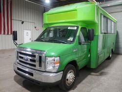 Salvage trucks for sale at Brookhaven, NY auction: 2016 Ford Econoline E450 Super Duty Cutaway Van