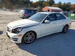 Mercedes-Benz salvage cars for sale: 2012 Mercedes-Benz C 300 4matic