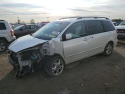 Toyota Sienna xle salvage cars for sale: 2005 Toyota Sienna XLE