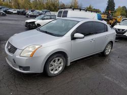 Nissan salvage cars for sale: 2007 Nissan Sentra 2.0