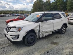 Ford Explorer salvage cars for sale: 2016 Ford Explorer XLT