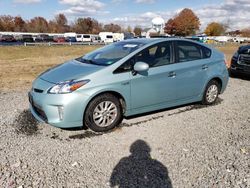 Toyota Prius salvage cars for sale: 2012 Toyota Prius PLUG-IN