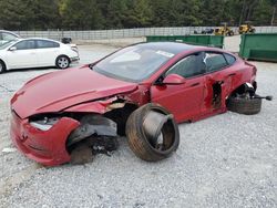 Salvage cars for sale from Copart Gainesville, GA: 2022 Tesla Model S