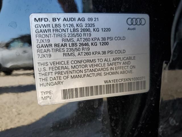 2022 Audi Q3 Premium Plus S Line 45