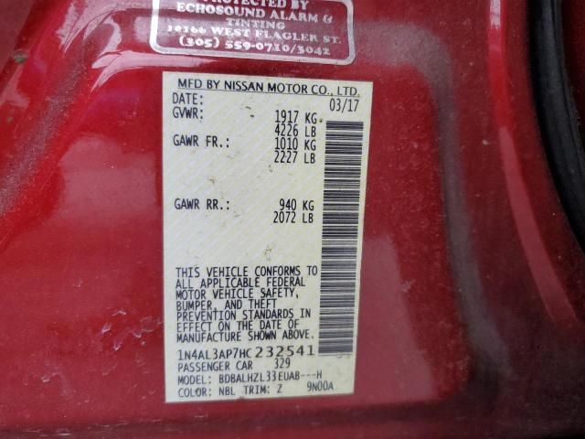 2017 Nissan Altima 2.5