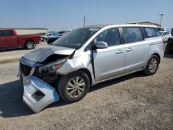 KIA Sedona salvage cars for sale: 2016 KIA Sedona L