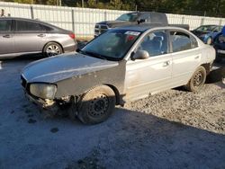 Hyundai salvage cars for sale: 2002 Hyundai Elantra GLS