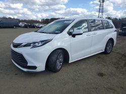 Toyota Sienna le salvage cars for sale: 2022 Toyota Sienna LE