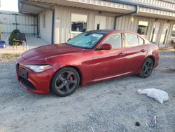 Alfa Romeo Giulia salvage cars for sale: 2017 Alfa Romeo Giulia TI Q4