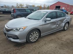 Honda Accord salvage cars for sale: 2016 Honda Accord Sport