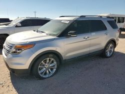 Ford Explorer salvage cars for sale: 2015 Ford Explorer XLT