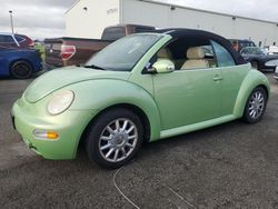 Volkswagen Beetle salvage cars for sale: 2004 Volkswagen New Beetle GLS