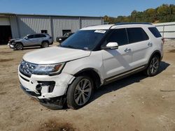 Ford Explorer salvage cars for sale: 2018 Ford Explorer Limited