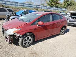 Toyota Prius salvage cars for sale: 2015 Toyota Prius