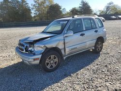 Chevrolet Tracker salvage cars for sale: 2002 Chevrolet Tracker LT