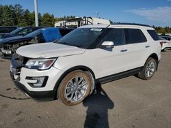 Ford Explorer salvage cars for sale: 2016 Ford Explorer Limited