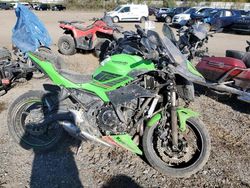 Kawasaki ex650 p salvage cars for sale: 2024 Kawasaki EX650 P