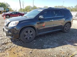 GMC salvage cars for sale: 2011 GMC Acadia Denali