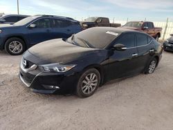 Salvage cars for sale from Copart Andrews, TX: 2017 Nissan Maxima 3.5S