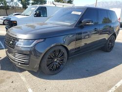 Land Rover Range Rover salvage cars for sale: 2019 Land Rover Range Rover Supercharged