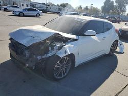 Hyundai Veloster salvage cars for sale: 2016 Hyundai Veloster Turbo