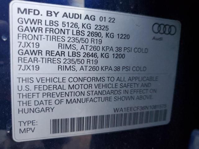 2022 Audi Q3 Premium Plus S Line 45